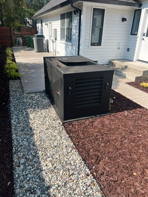 Quiet Power Generator Installation with Zombie Box
